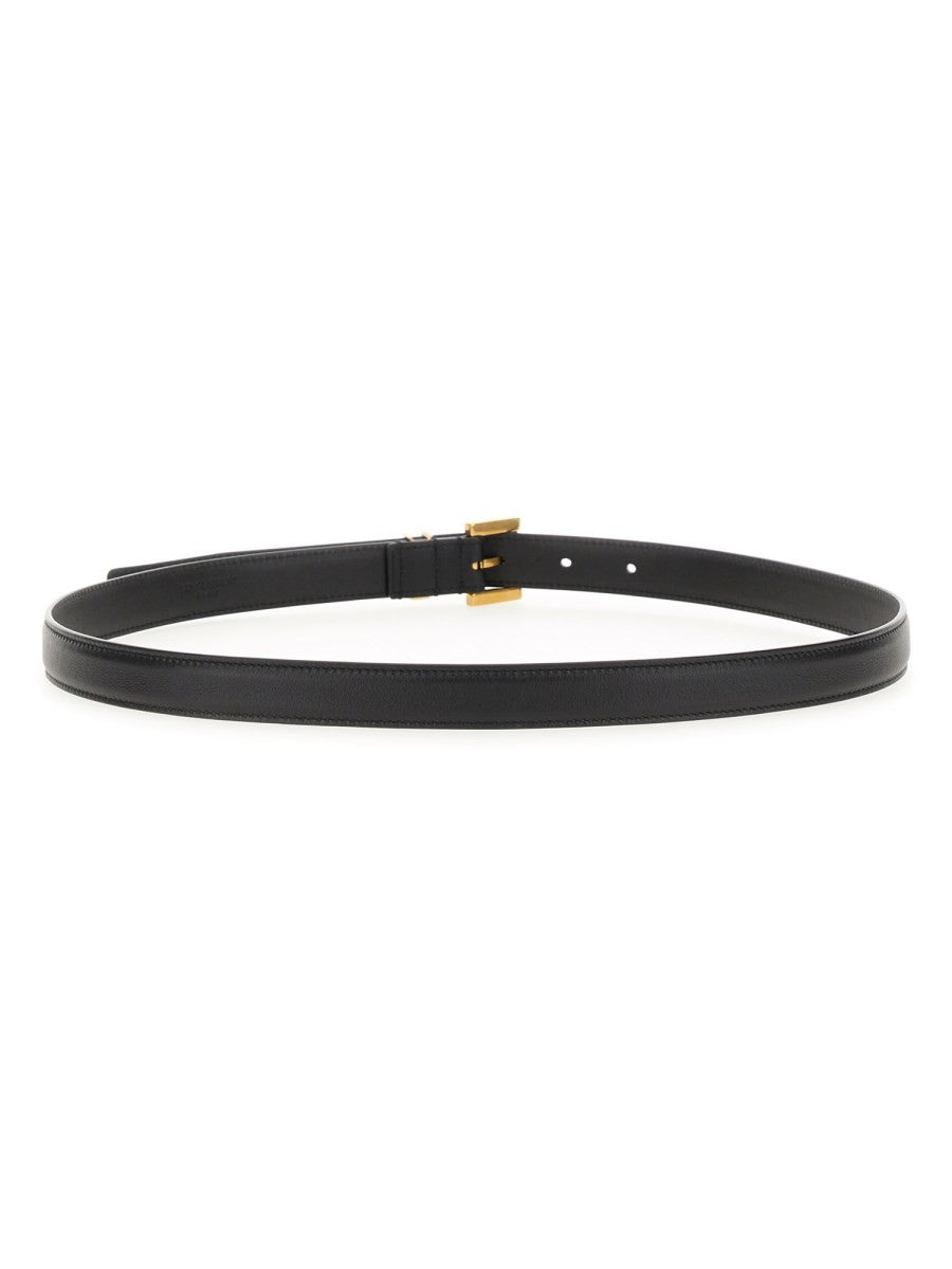 Saint Laurent THIN "CASSANDRAS" BELT