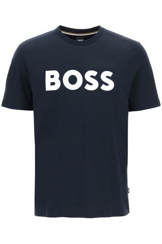 Boss tiburt 354 logo print t-shirt