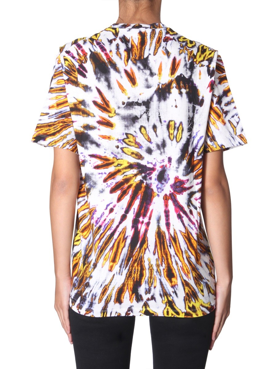 Dsquared TIE AND DYE PRINT T-SHIRT