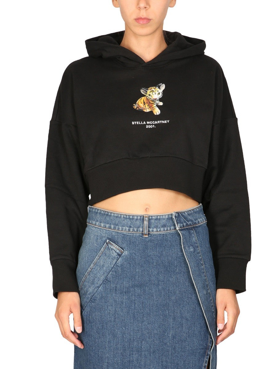 stella mccartney "TIGER" SWEATSHIRT