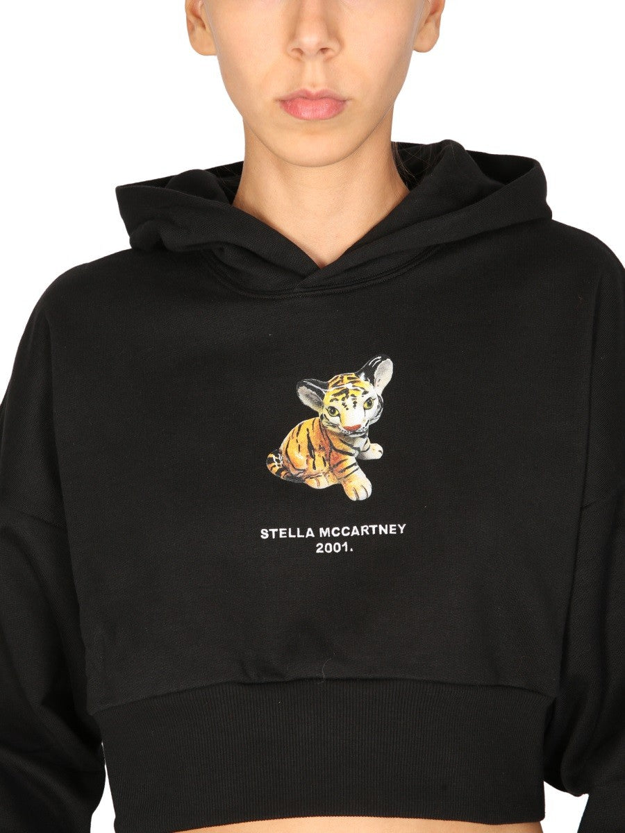 stella mccartney "TIGER" SWEATSHIRT