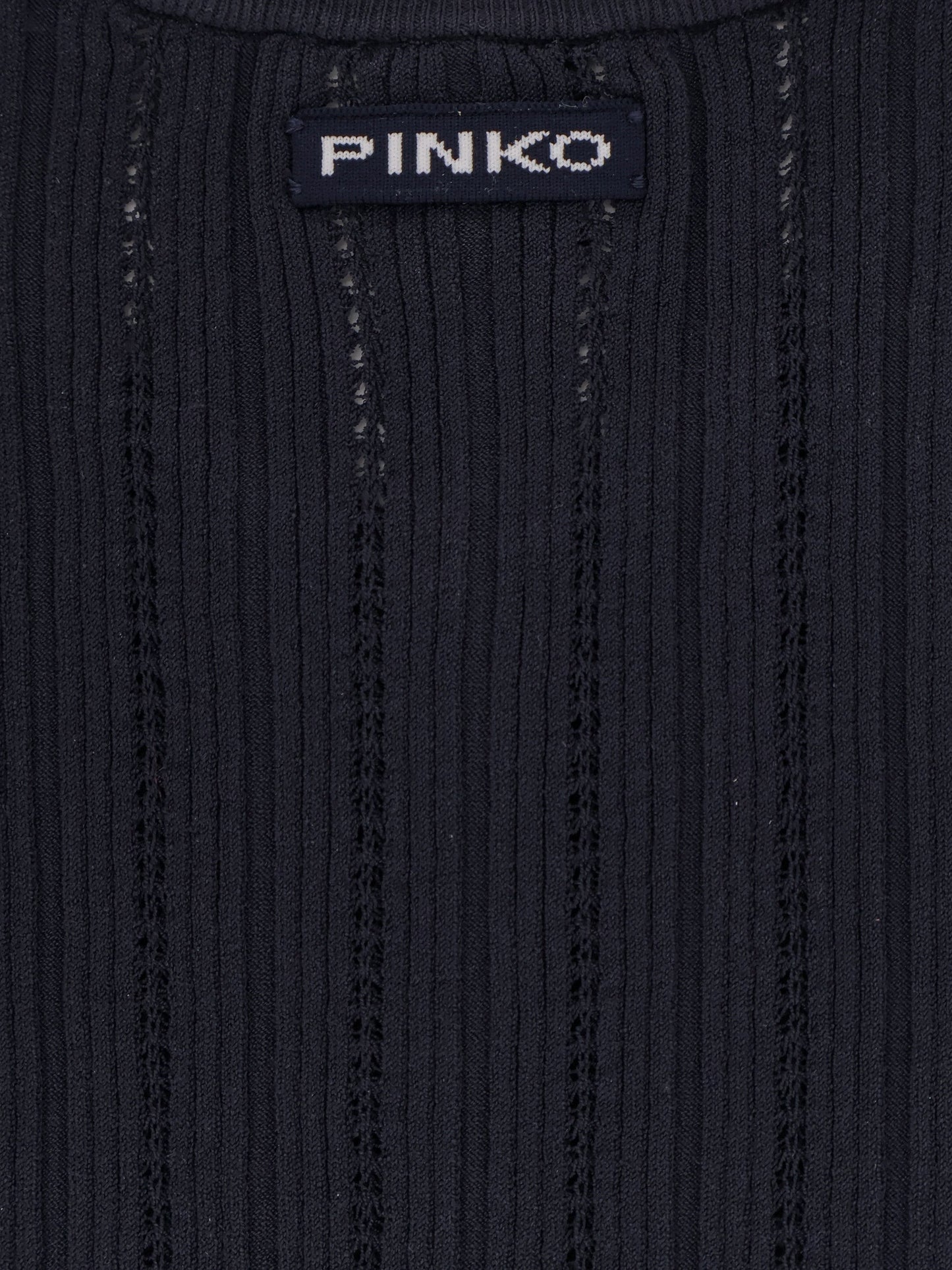 Pinko Tofane ribbed viscose blend sweater