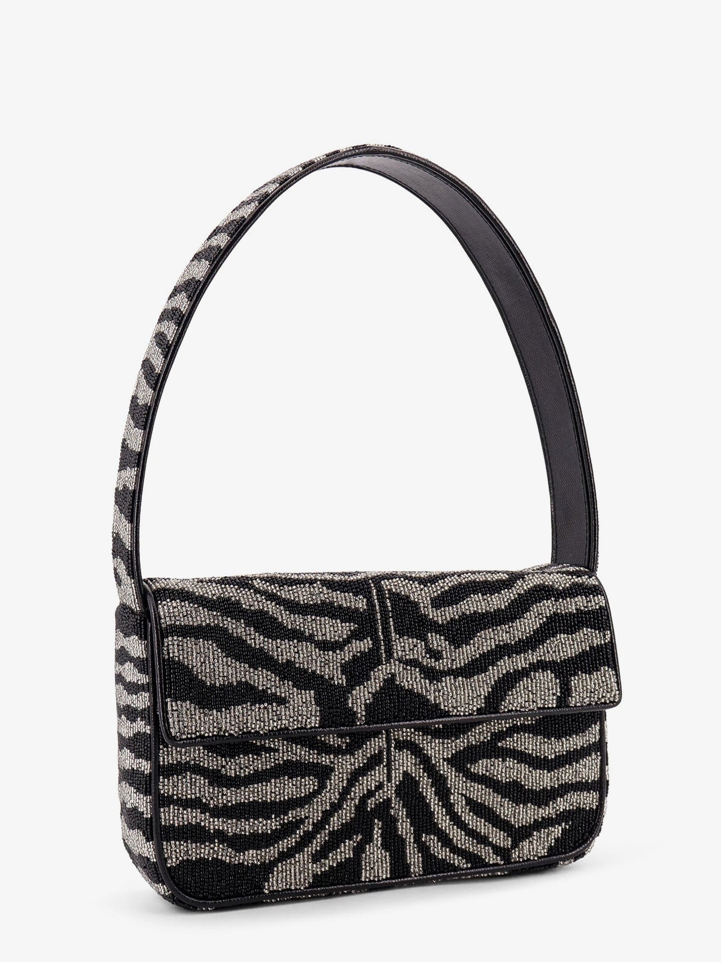 STAUD Tommy Beaded Bag shoulder bag with all-over beads
