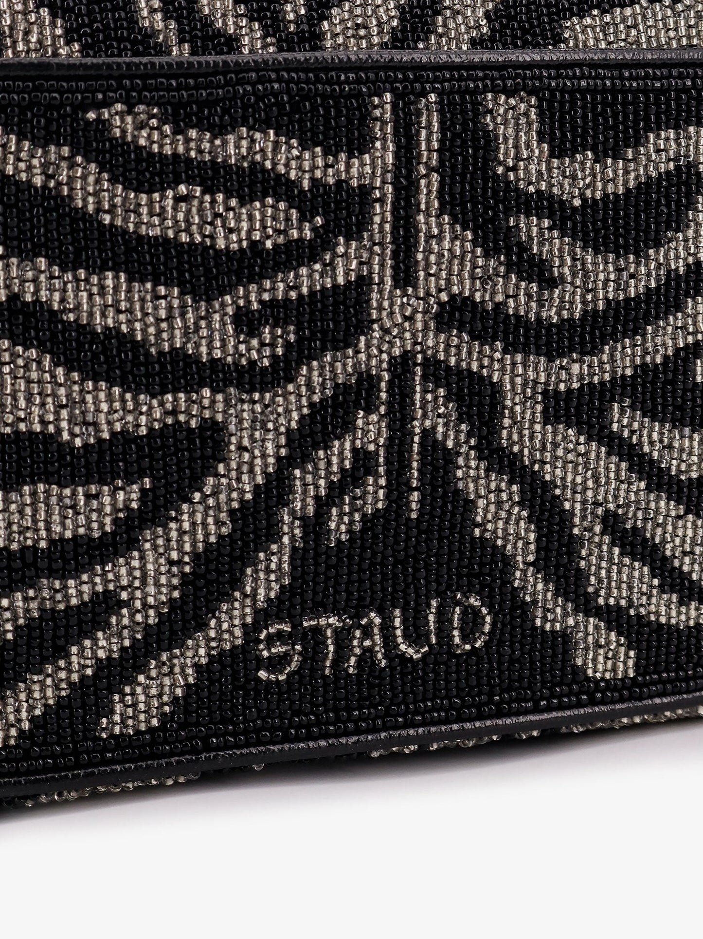 STAUD Tommy Beaded Bag shoulder bag with all-over beads