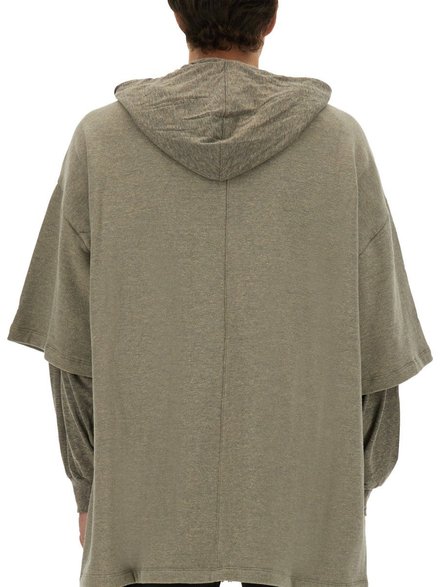 RICK OWENS DRKSHDW "TOMMY HUSTLER" HOODIE
