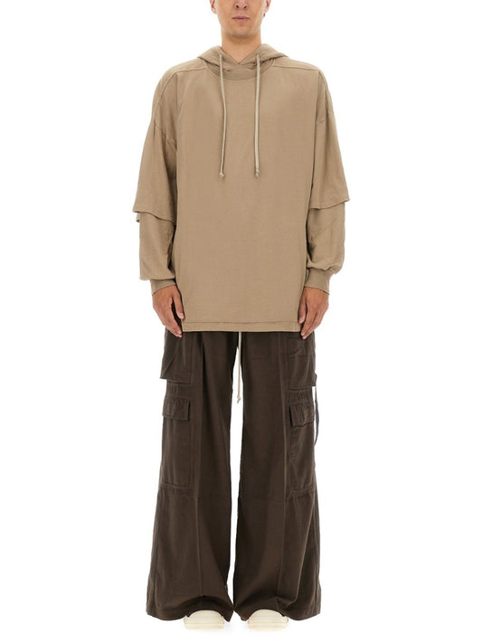 RICK OWENS DRKSHDW "TOMMY HUSTLER" HOODIE