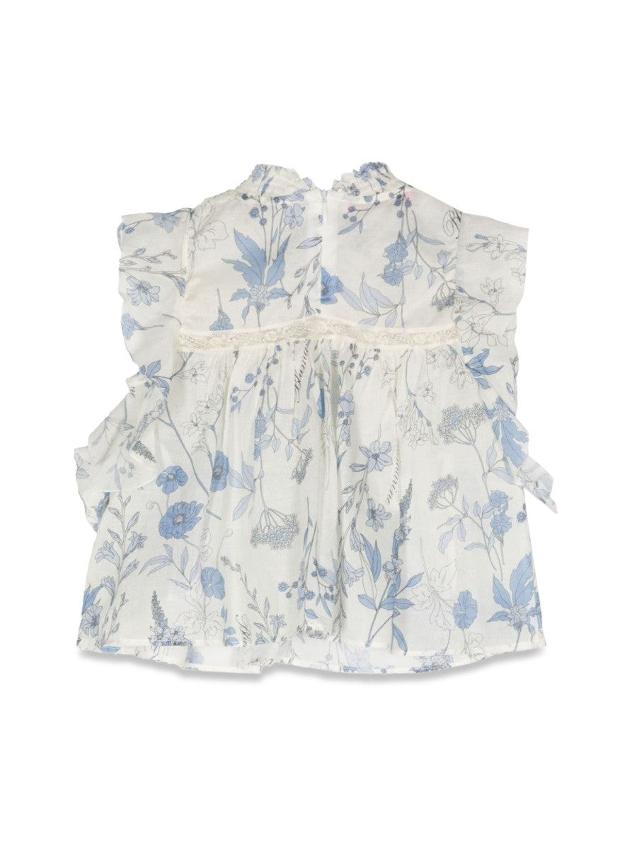 MISS BLUMARINE top flowers