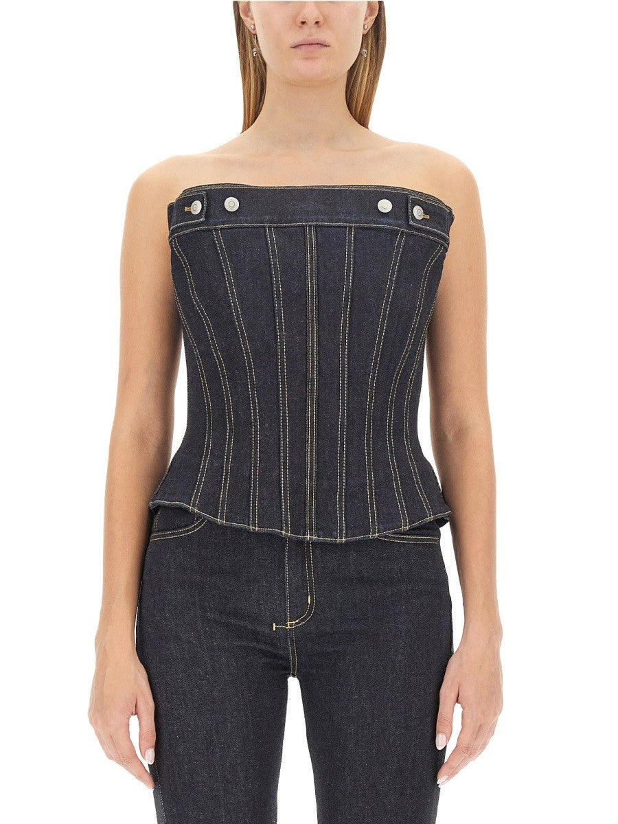 Alexander Mcqueen TOP IN BUSTIER