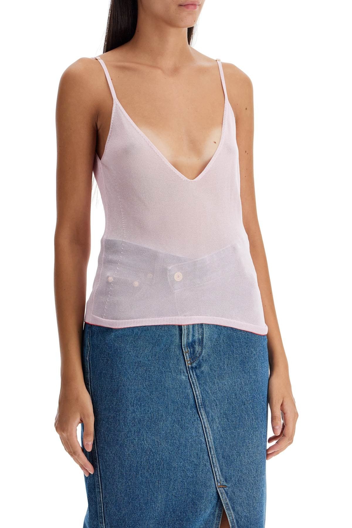 JACQUEMUS top 'the shoulder knit