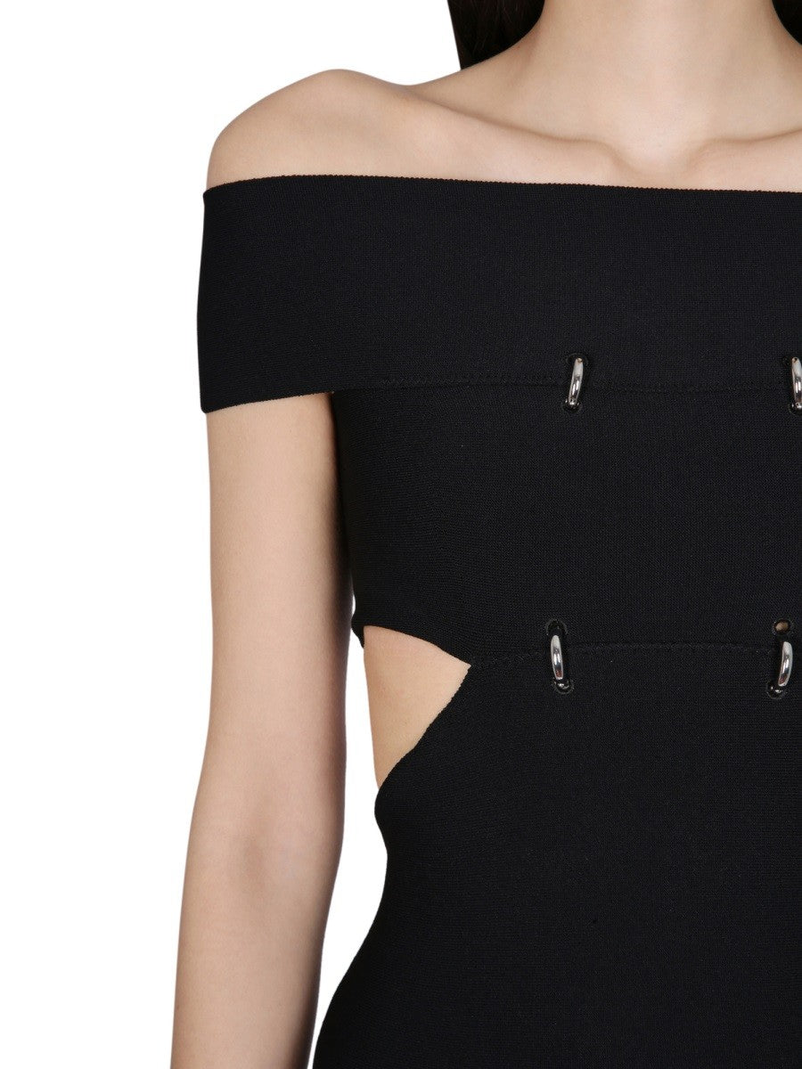 Alexander Mcqueen TOP WITH CUT-OUT DETAILS