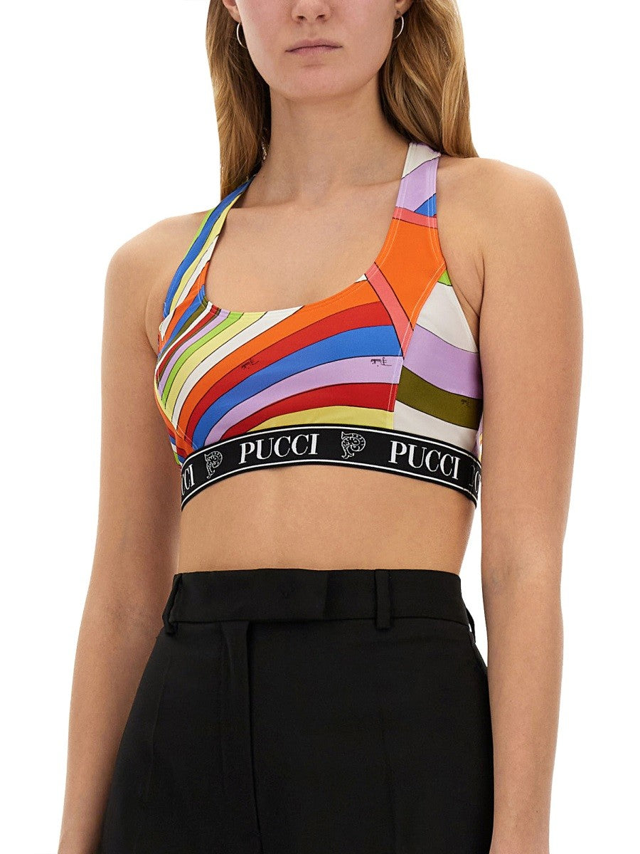 PUCCI TOP WITH PRINT