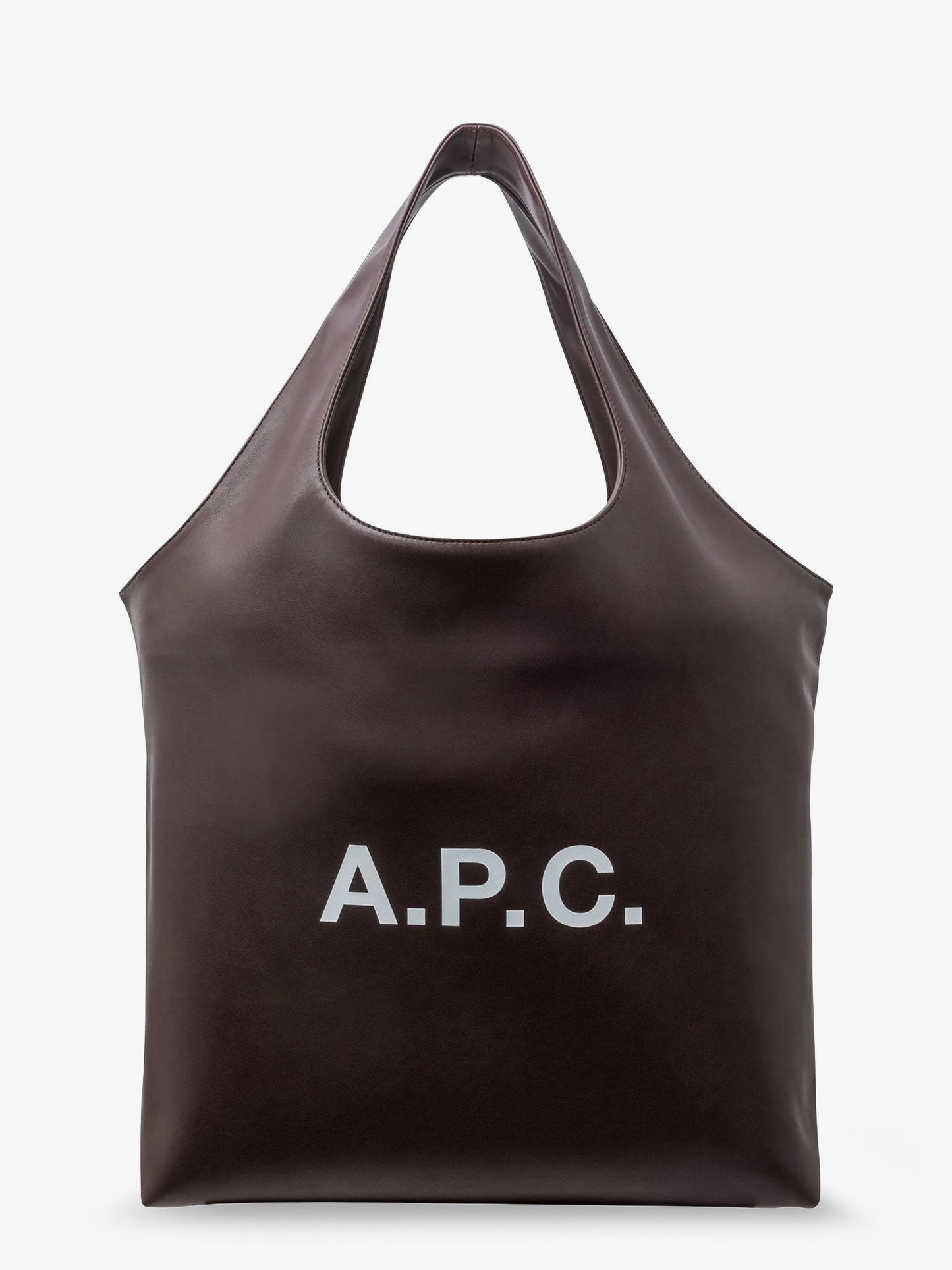 A.P.C. Tote Ninon leather shopping bag