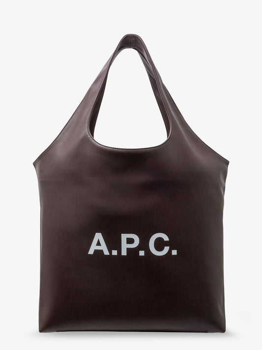 A.P.C. Tote Ninon leather shopping bag