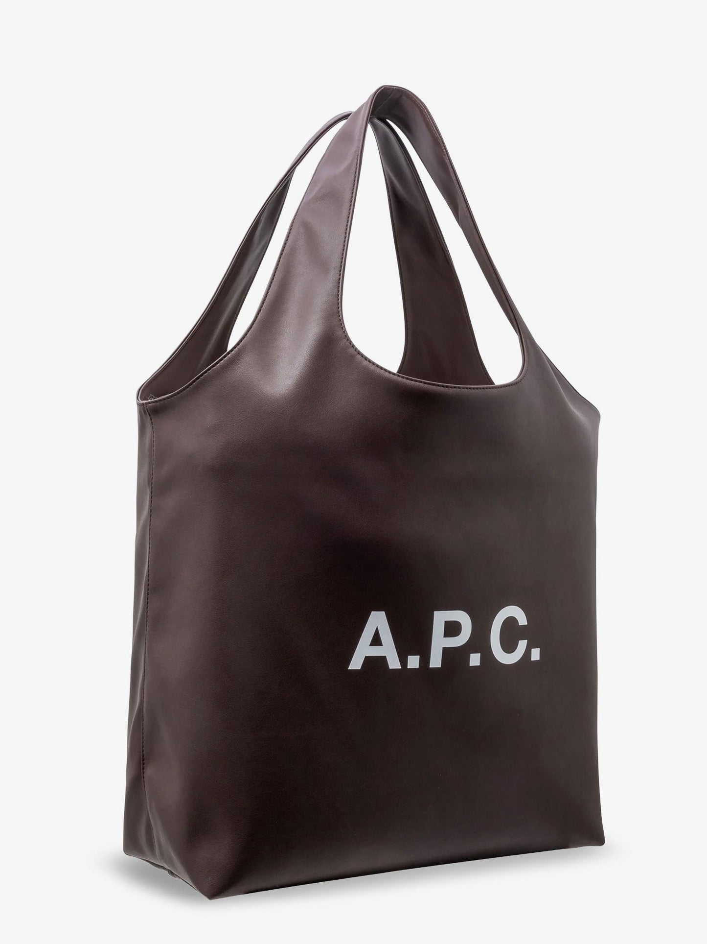 A.P.C. Tote Ninon leather shopping bag