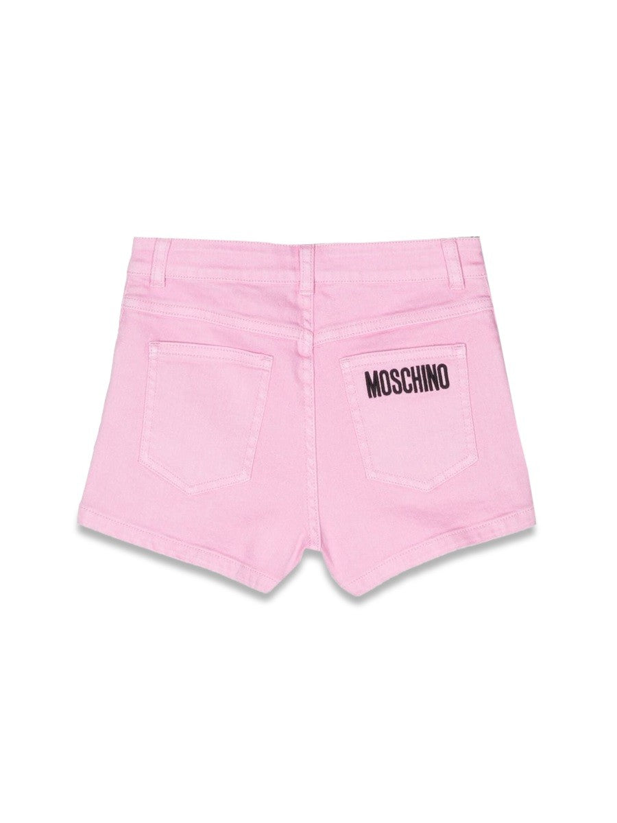 Moschino toy pop patch shorts