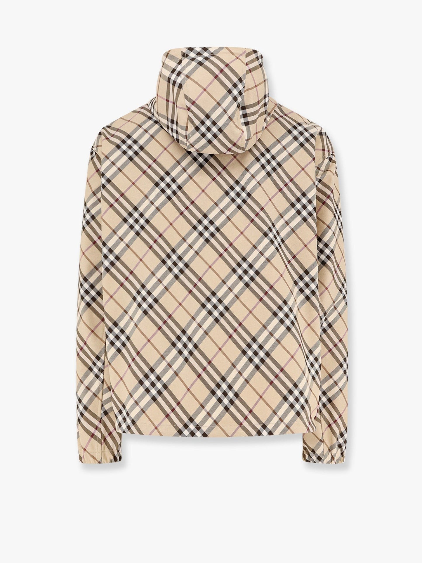 Burberry Traditional check jacket with ekd embroidery