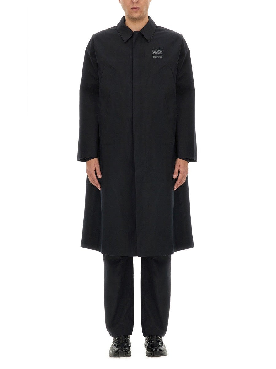 MM6 MAISON MARGIELA X SALOMON TRENCH COAT WITH LOGO