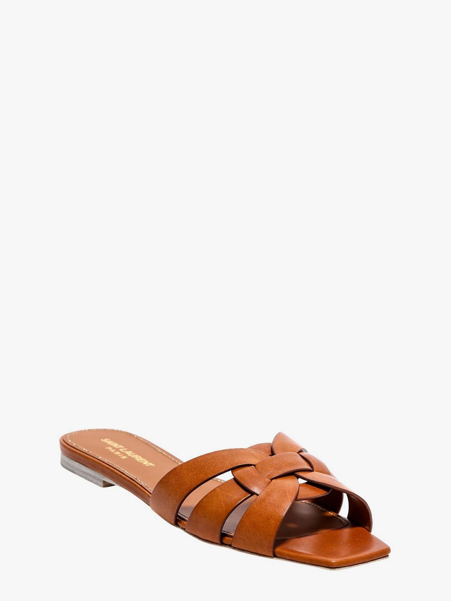 Saint Laurent Tribute leather sandals