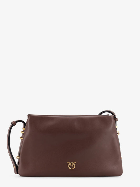 Pinko Triplet leather shoulder bag