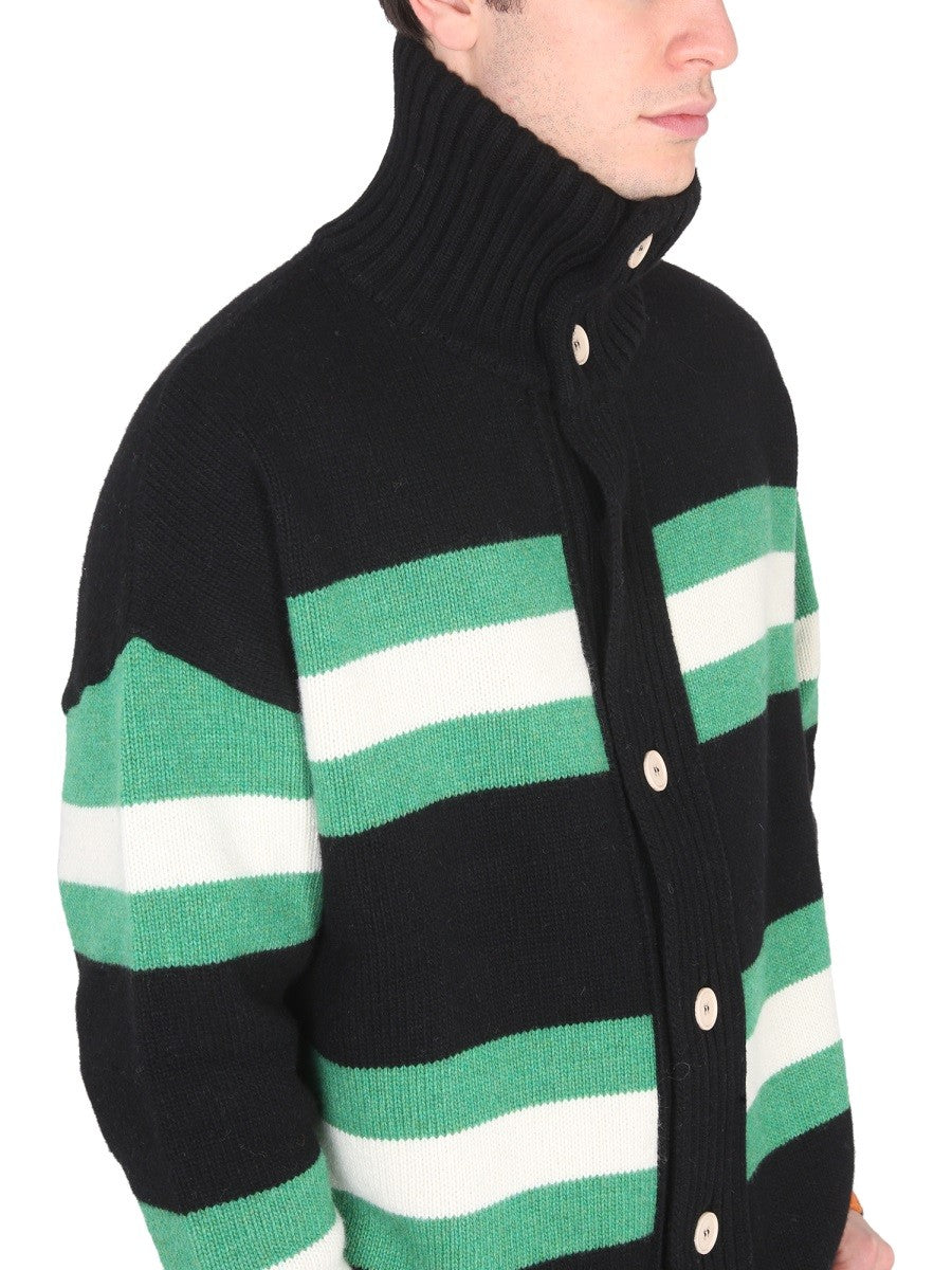 RIGHT FOR TURTLENECK CARDIGAN