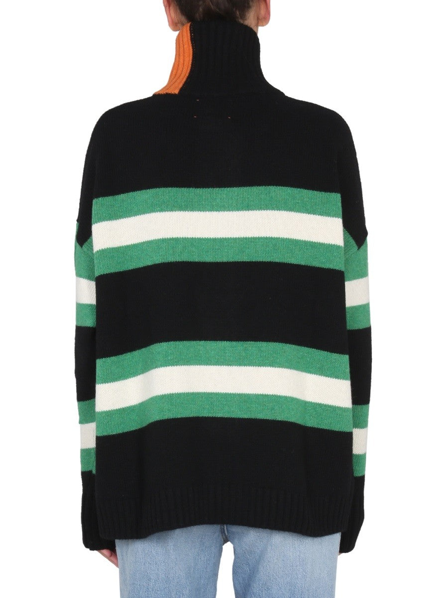 RIGHT FOR TURTLENECK CARDIGAN