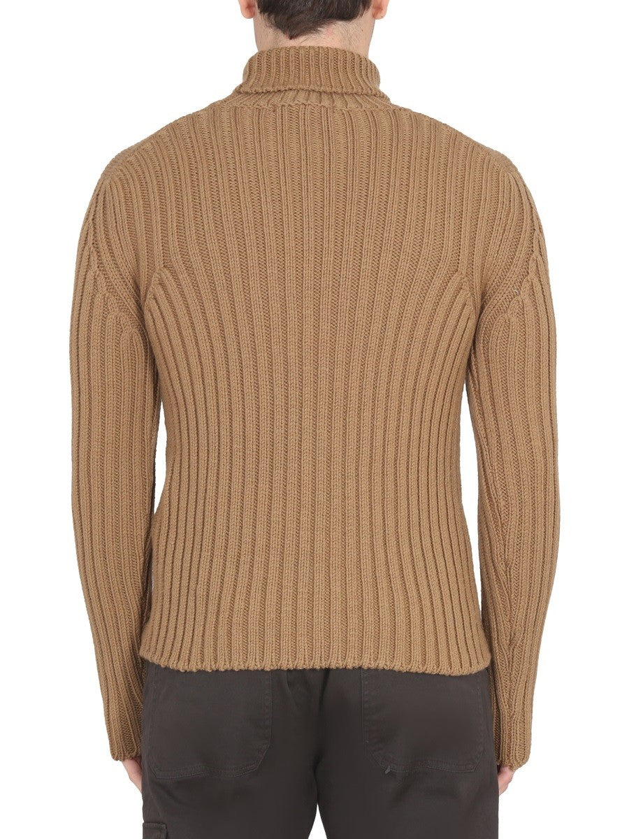 TEN C TURTLENECK SWEATER