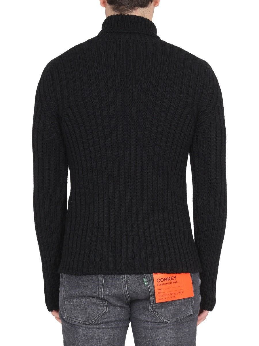 TEN C TURTLENECK SWEATER