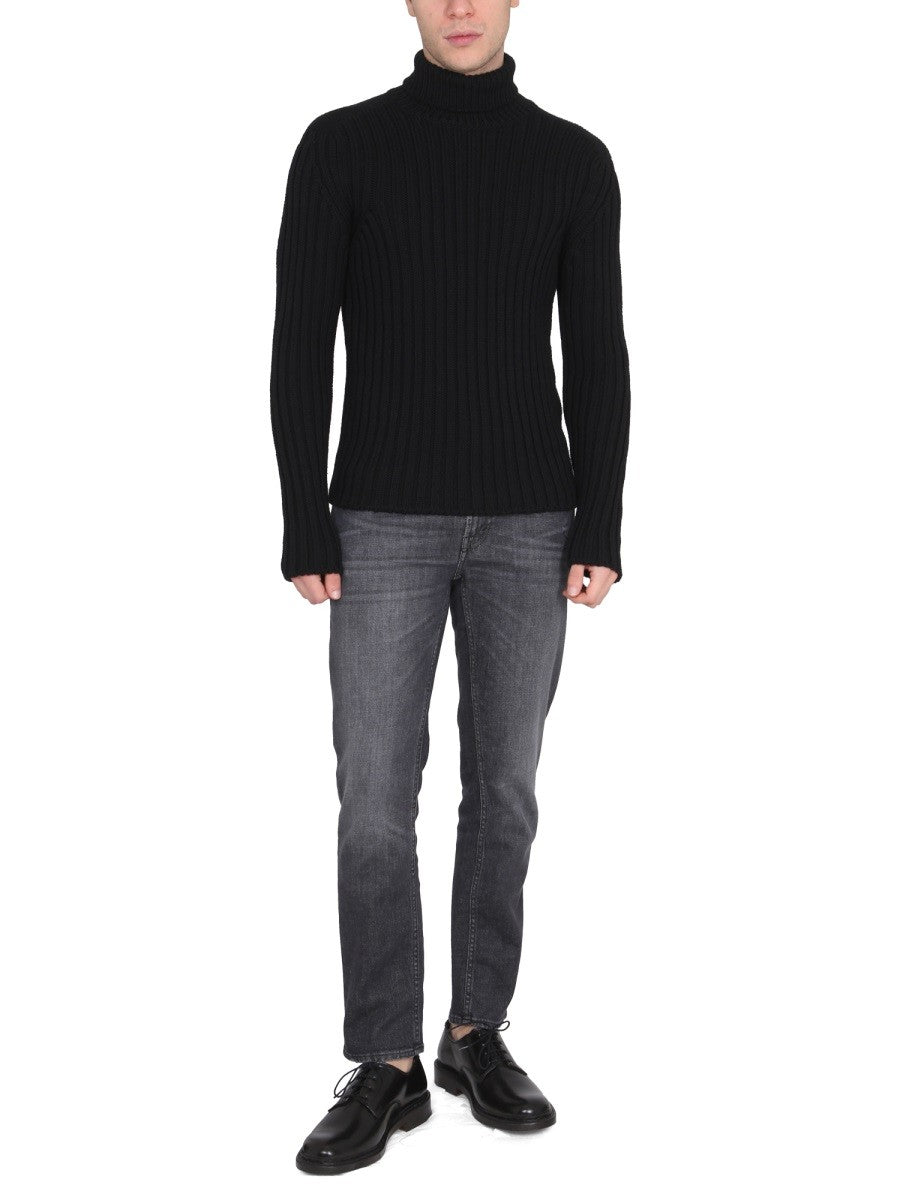 TEN C TURTLENECK SWEATER