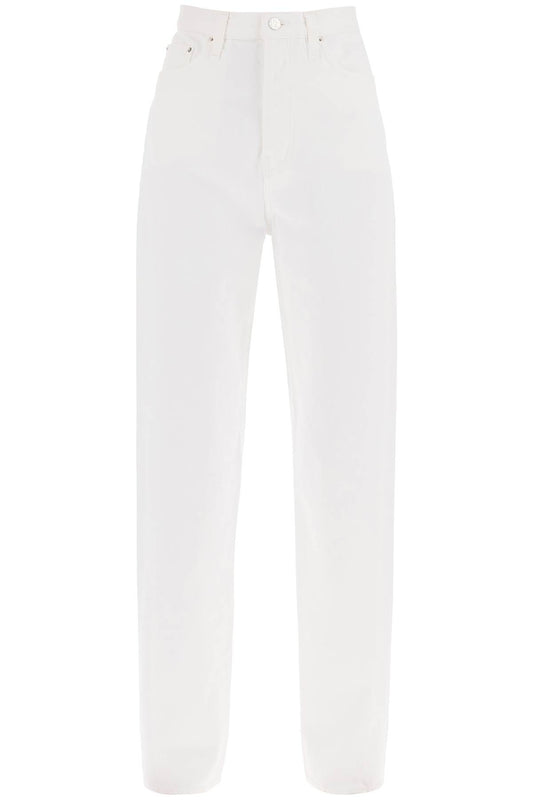 TOTEME twisted seam straight jeans