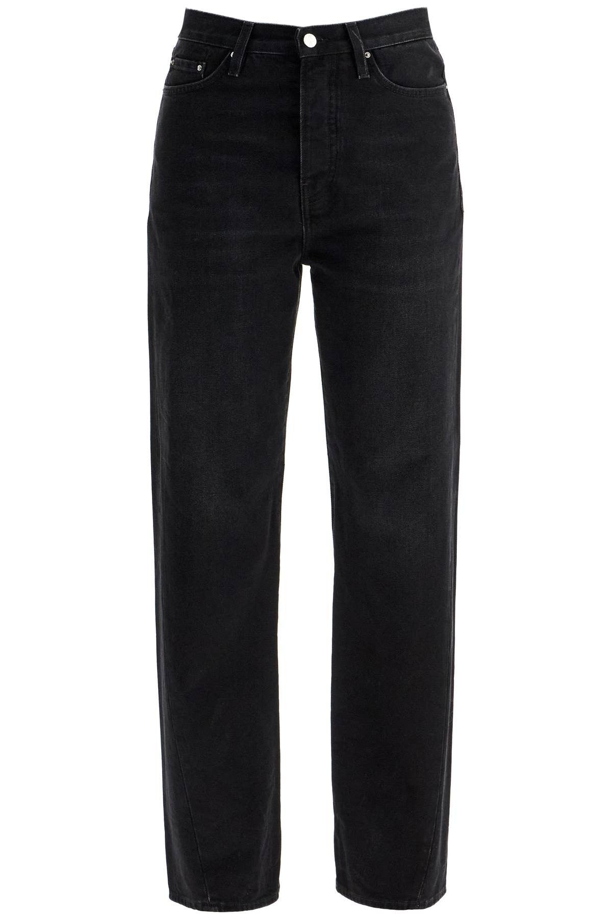 TOTEME twisted seam straight jeans