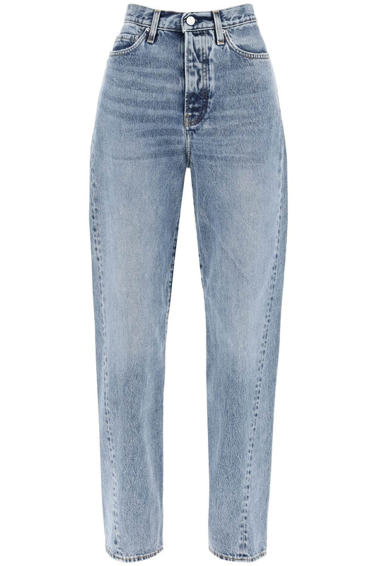 TOTEME twisted seam straight jeans