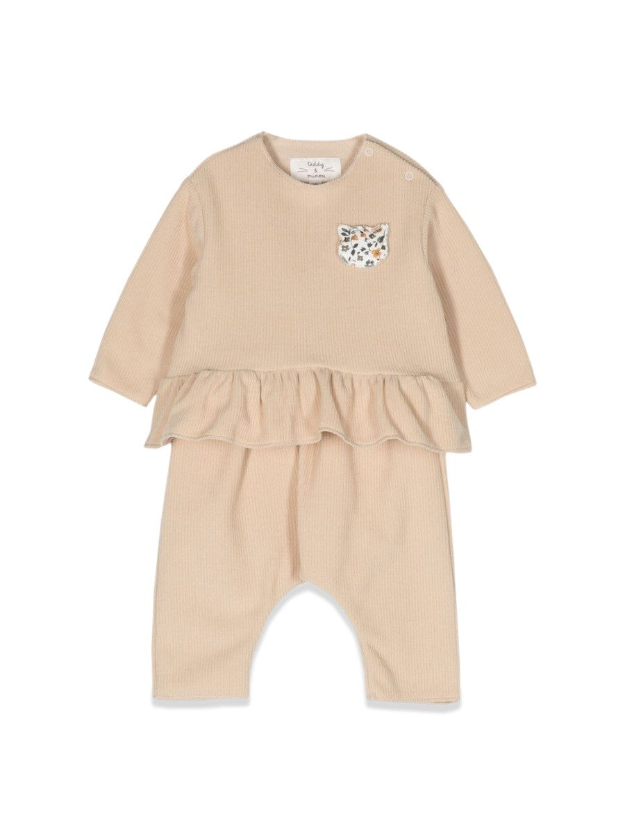 TEDDY & MINOU two-piece ginger suit