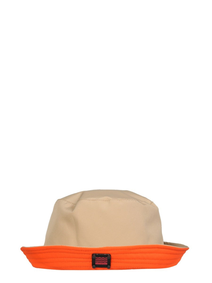 msgm TWO-TONE BUCKET HAT