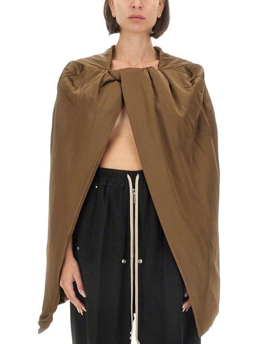 RICK OWENS UPHOLSTERED HOOD