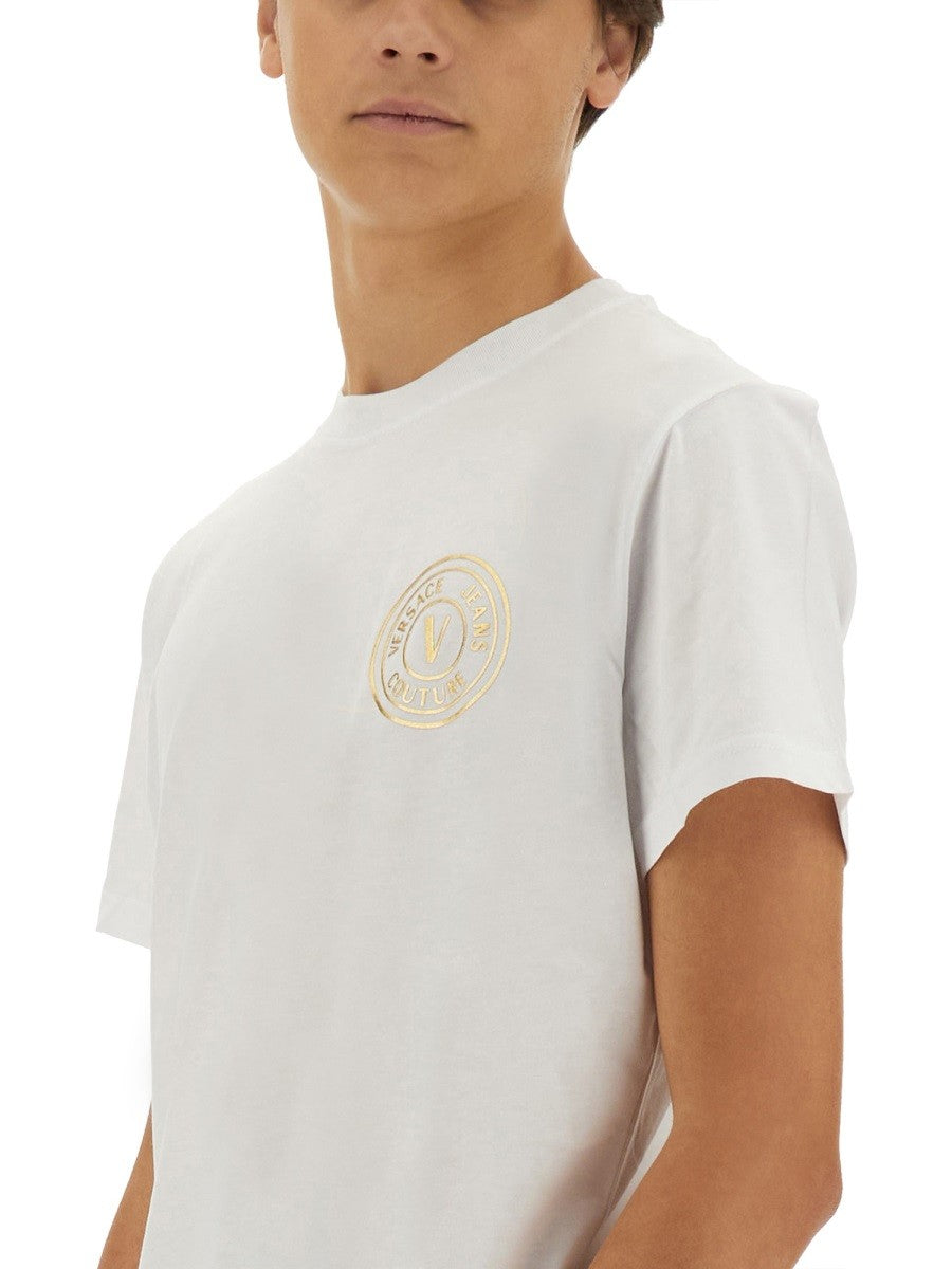 Versace Jeans Couture "V-EMBLEM" T-SHIRT