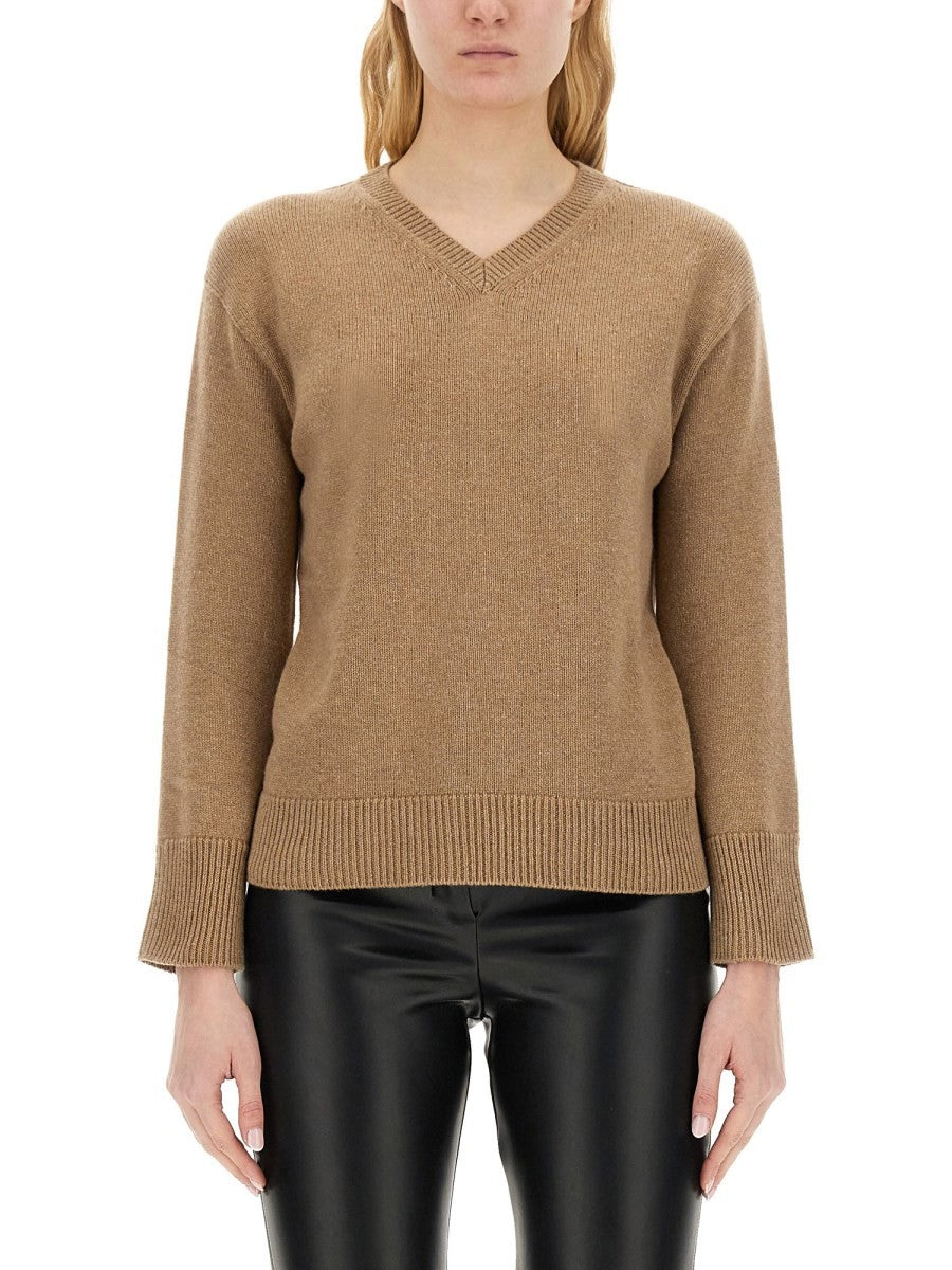S MAX MARA V-NECK SWEATER