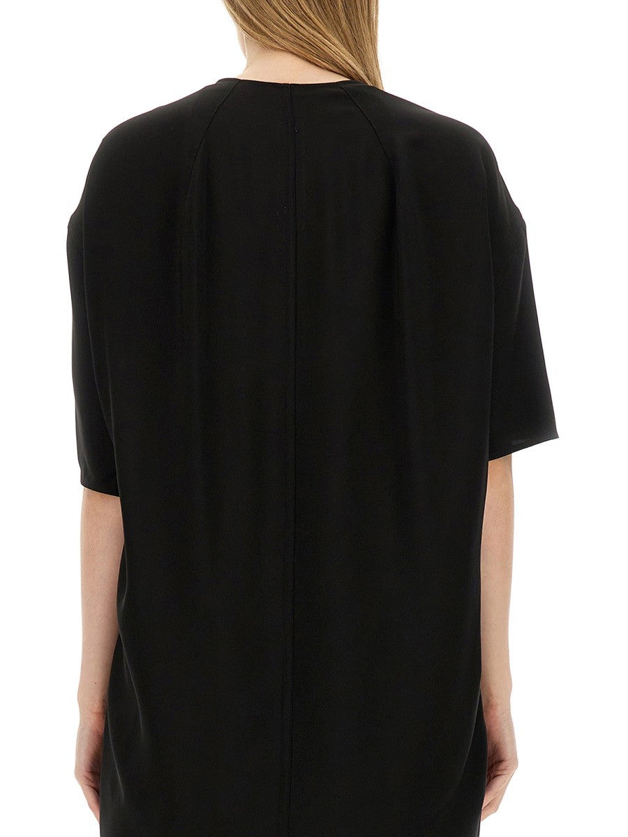 RICK OWENS V-NECK T-SHIRT