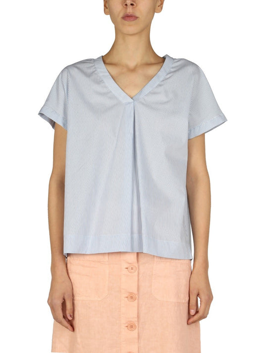 ASPESI V-NECK TOP