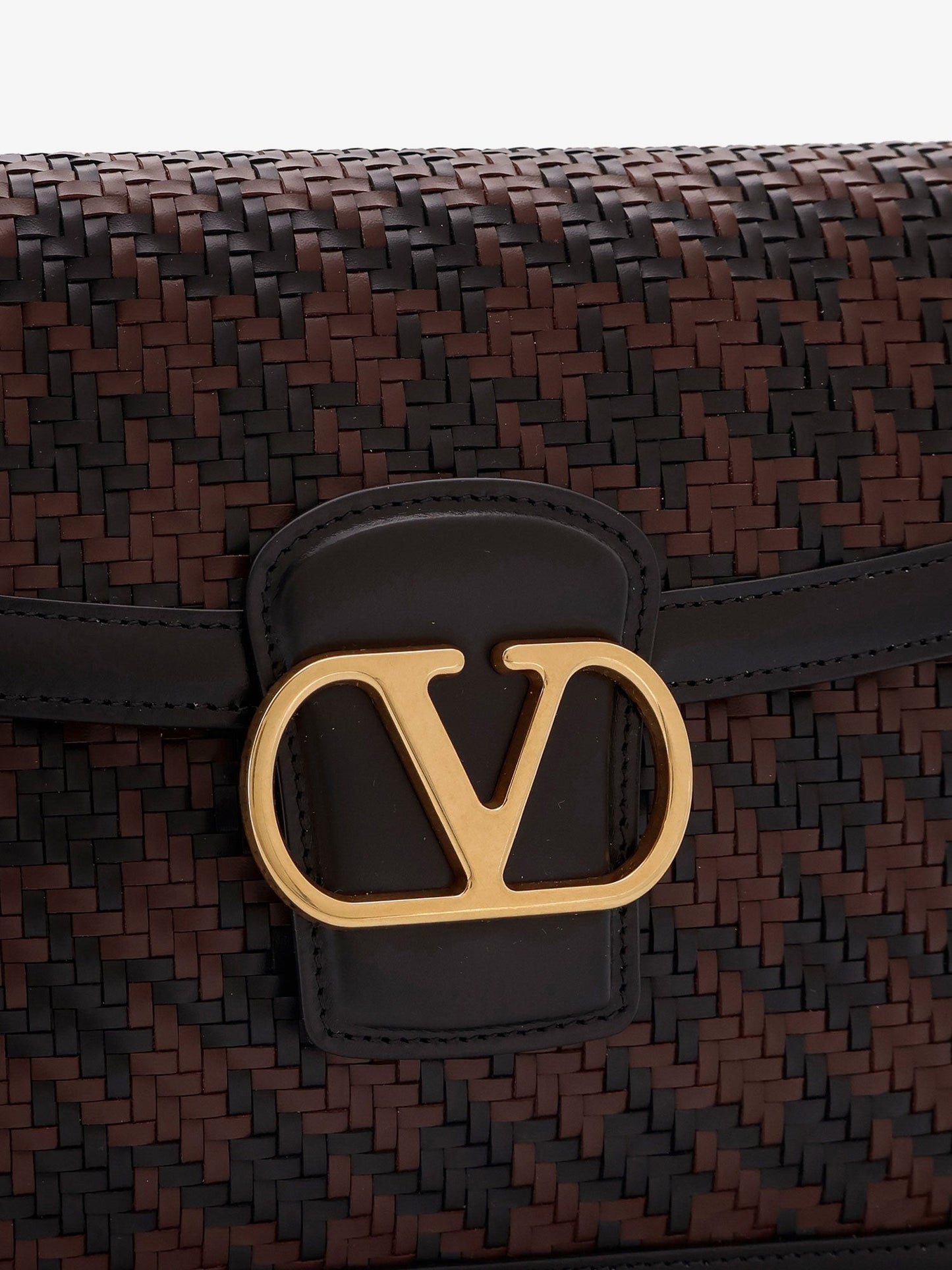 Valentino Garavani Valentino Garavani 9TO5 woven leather shoulder bag