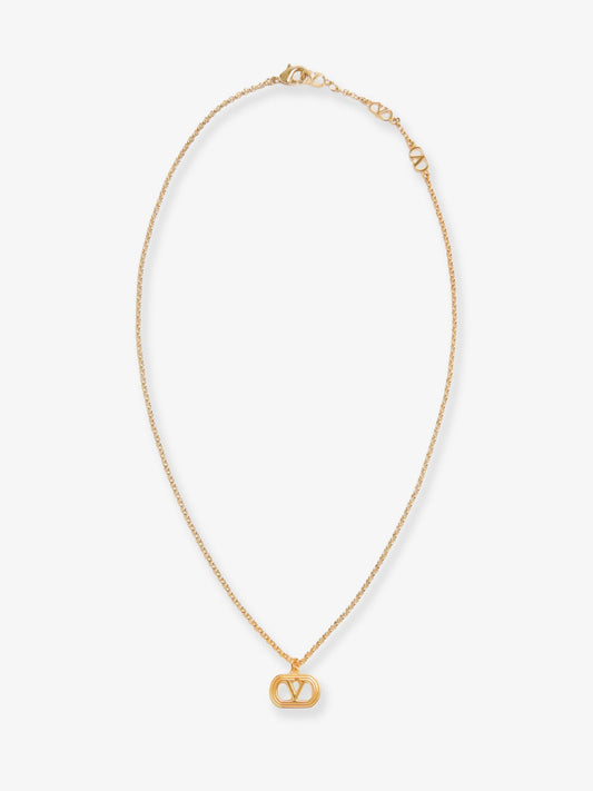 Valentino Garavani Valentino Garavani Ovalette metal necklace