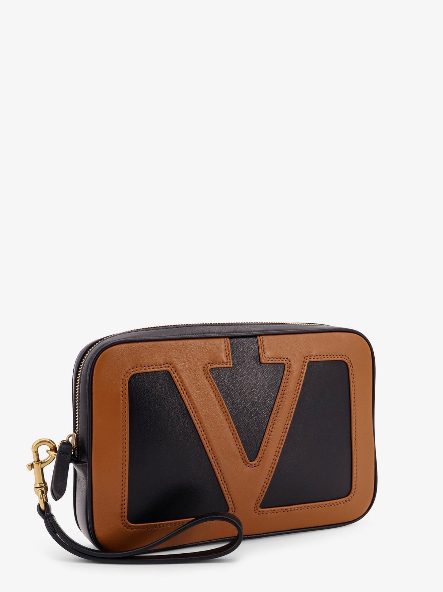 Valentino Garavani Valentino Garavani Viva Superstar leather clutch