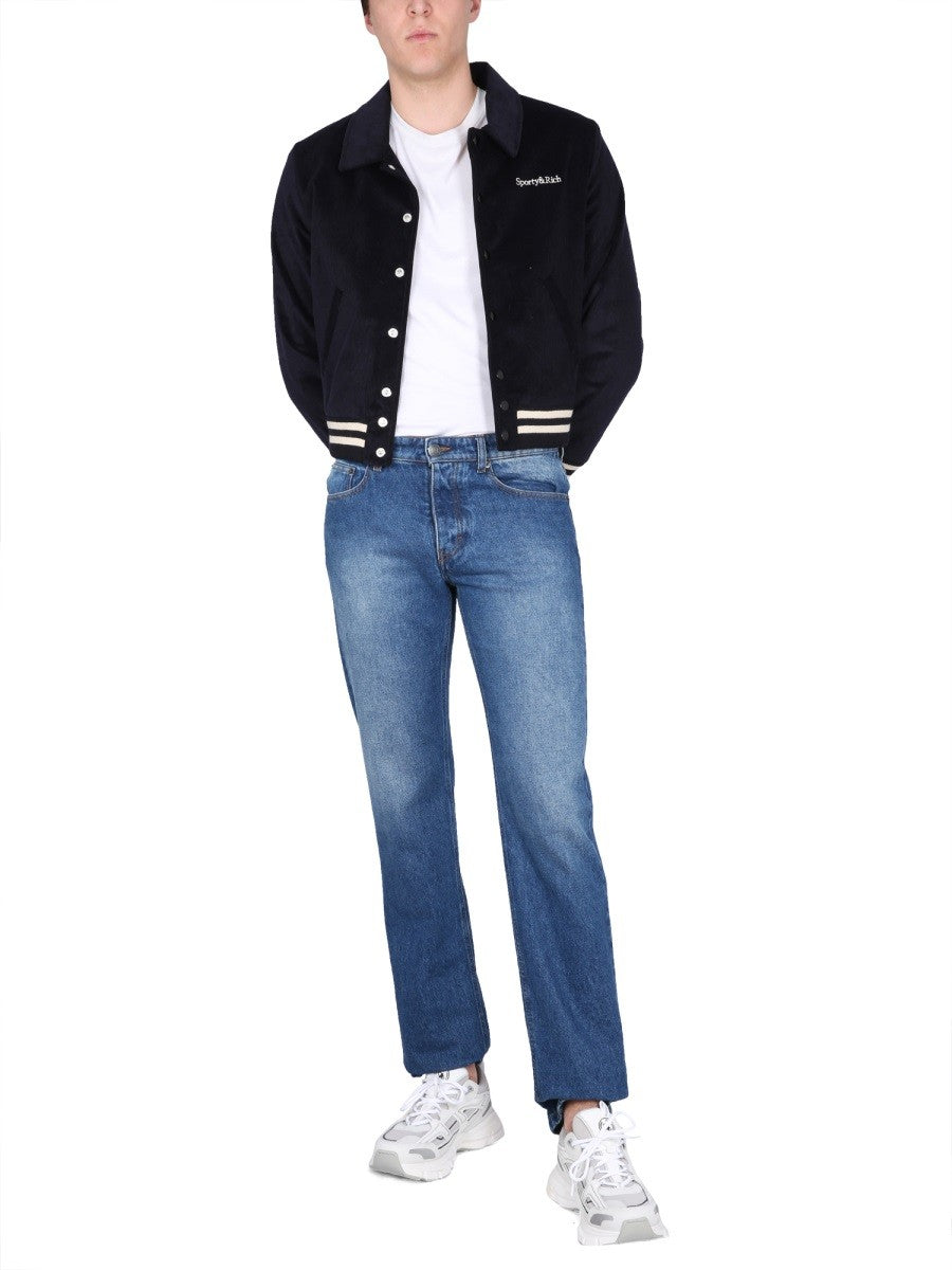 SPORTY&RICH VARSITY JACKET