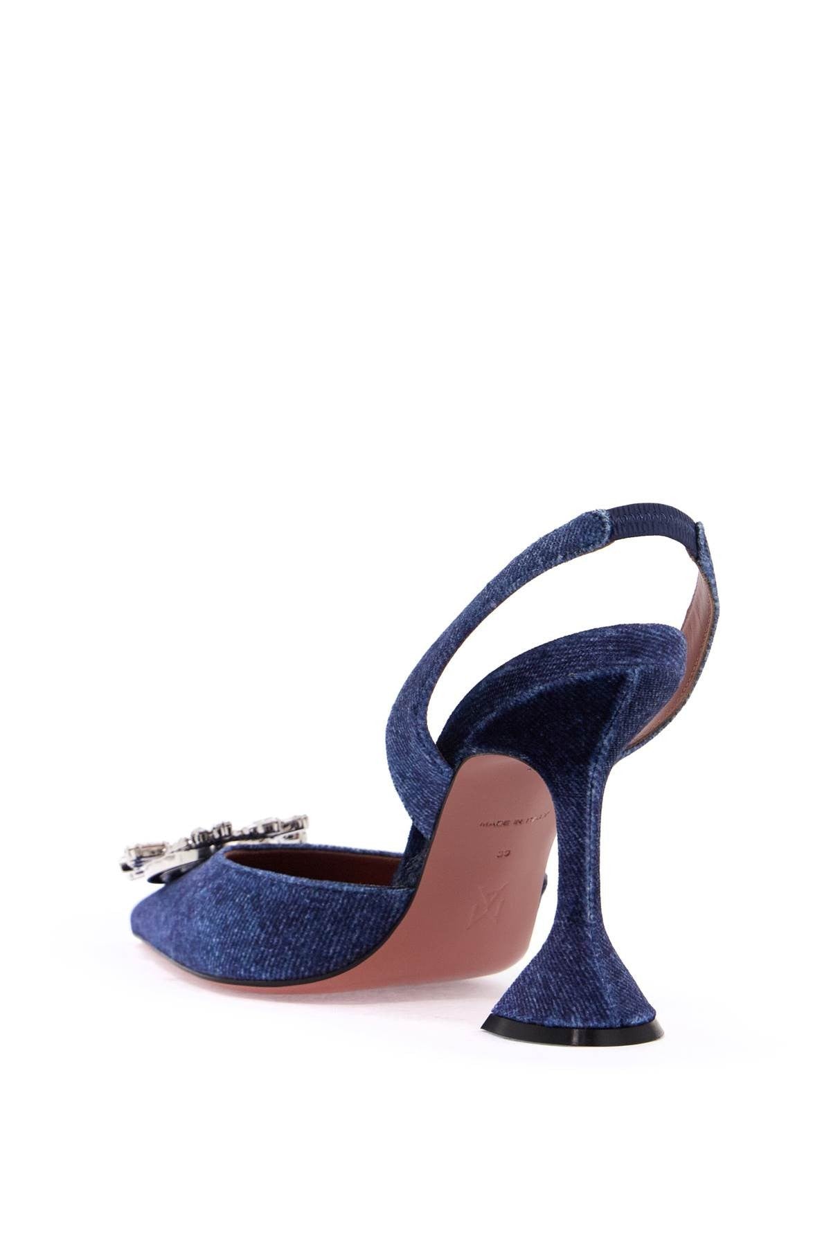 AMINA MUADDI velvet slingback beg