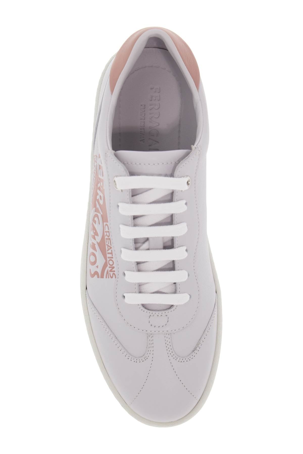 Ferragamo venna logo sneakers with seven