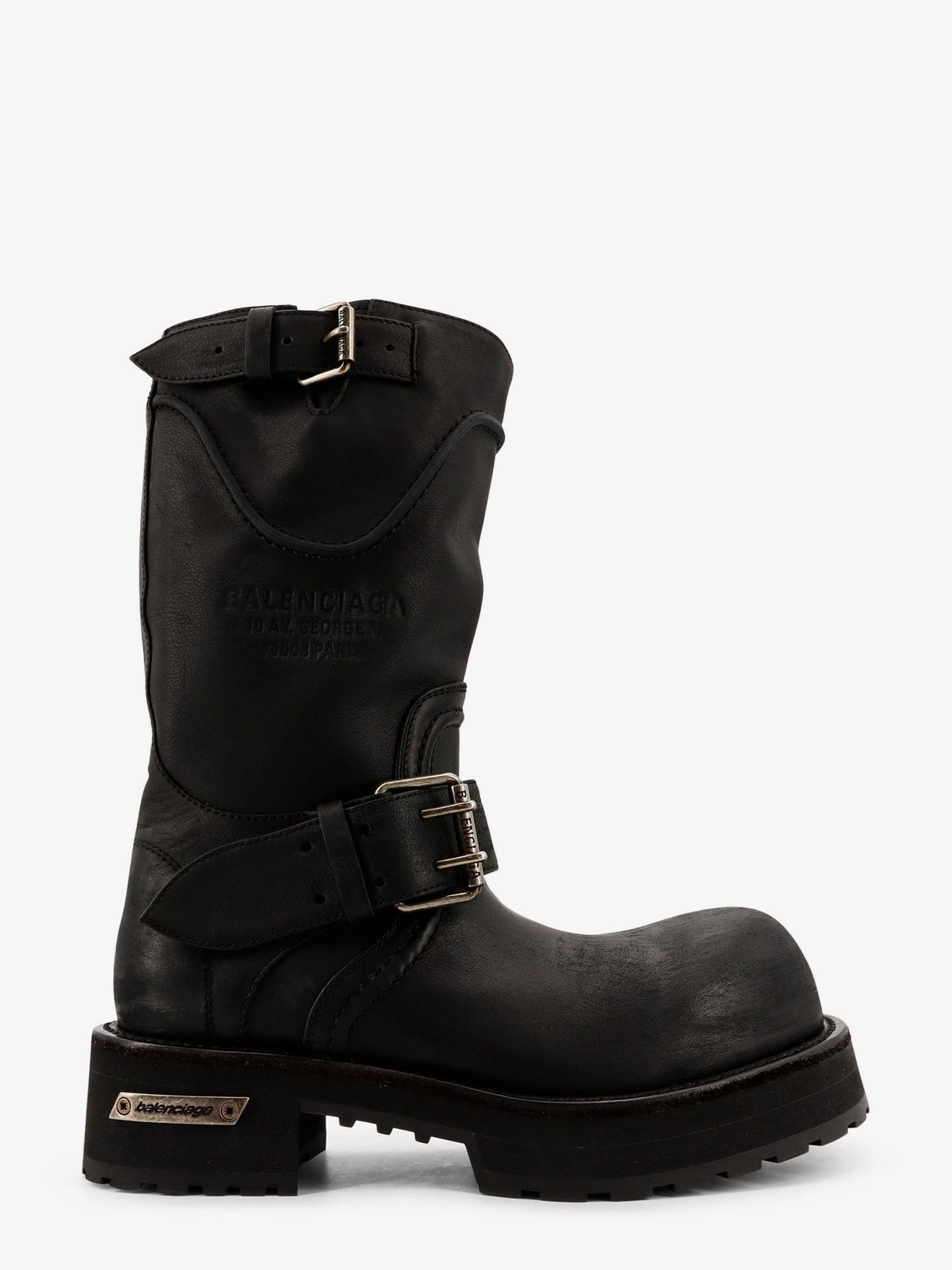 Balenciaga Venom leather boots