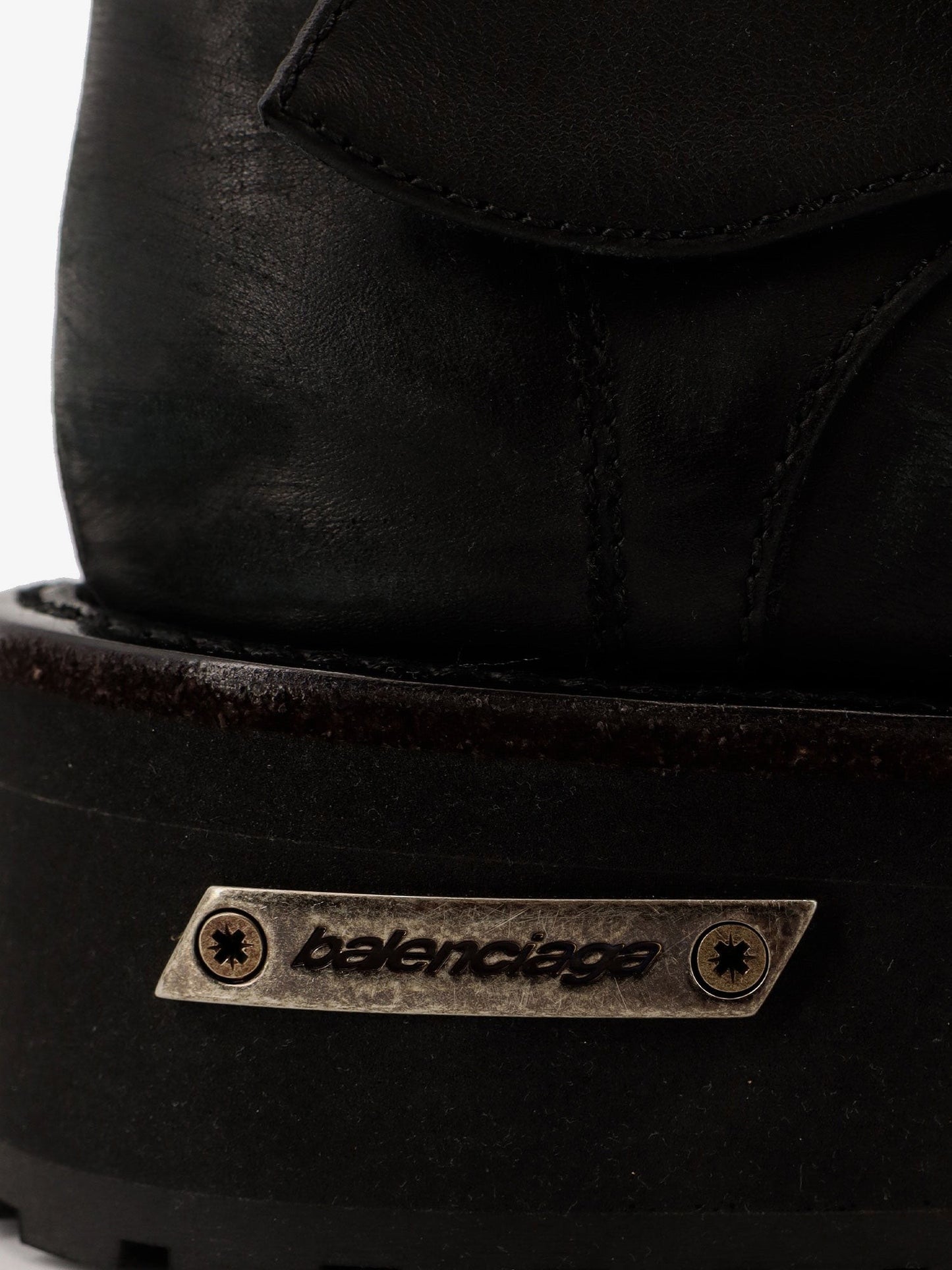 Balenciaga Venom leather boots