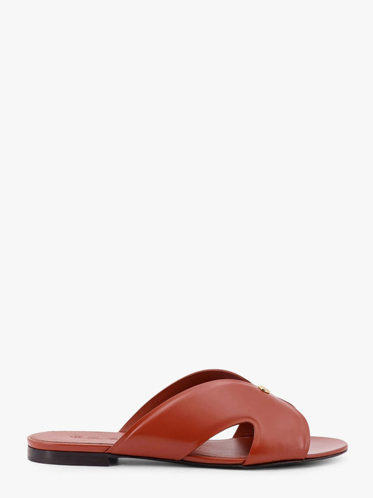 LORO PIANA Vera leather sandals