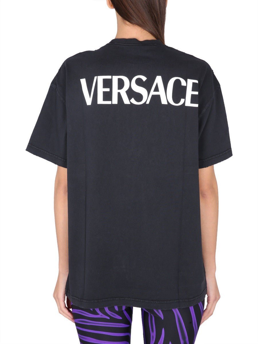 Versace VERSACE GODDESS OVERSIZED T-SHIRT