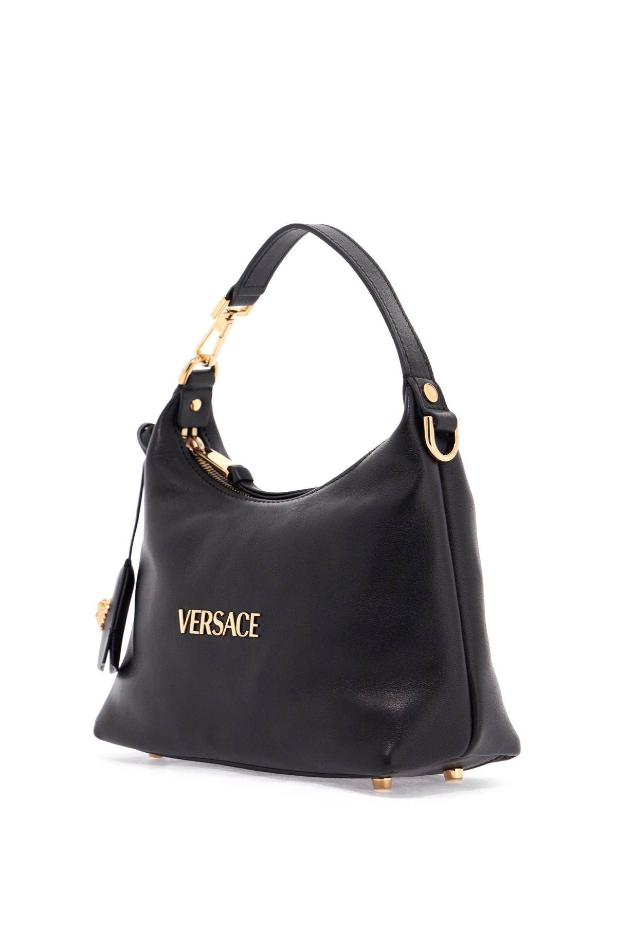 Versace versace nappa leather hobo bag