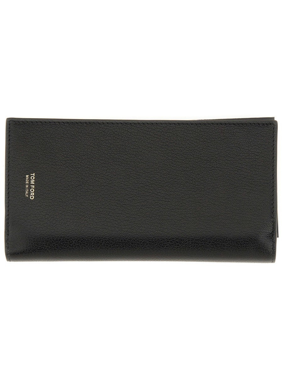 TOM FORD VERTICAL LEATHER WALLET
